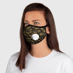 Маска с клапаном Versace, цвет: 3D-белый