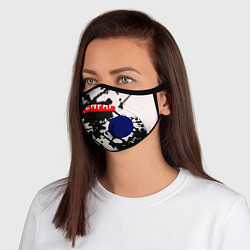 Маска с клапаном SENPAI, цвет: 3D-синий
