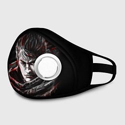 Маска с клапаном BERSERK БЕРСЕРК, цвет: 3D-белый — фото 2