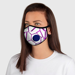 Маска с клапаном Hexagon, цвет: 3D-синий