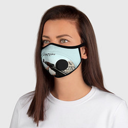 Маска с клапаном Counter-Strike: De Dust, цвет: 3D-черный