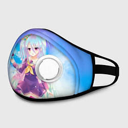 Маска с клапаном No Game No Life, цвет: 3D-белый — фото 2