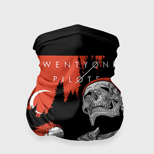 Бандана Twenty one pilots: Skulls / 3D-принт – фото 1