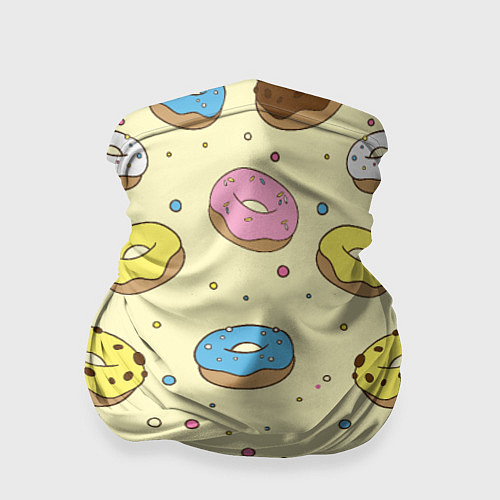 Бандана Сладкие пончики / 3D-принт – фото 1