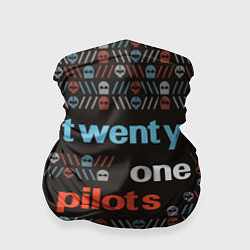 Бандана-труба Twenty One Pilots, цвет: 3D-принт
