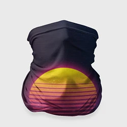 Бандана-труба Vapor Sunrise, цвет: 3D-принт