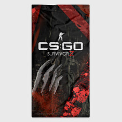 Бандана-труба CS:GO Survivor Z Style, цвет: 3D-принт — фото 2