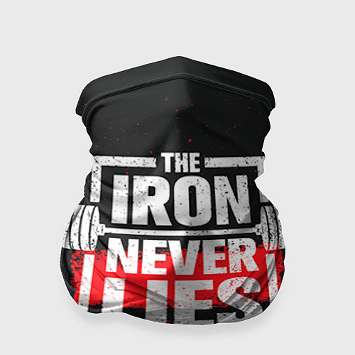 Бандана The iron never lies / 3D-принт – фото 1