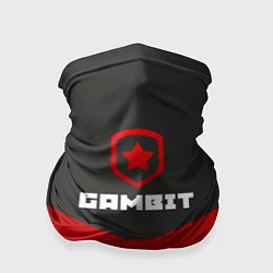 Бандана-труба Gambit Gaming Uniform, цвет: 3D-принт