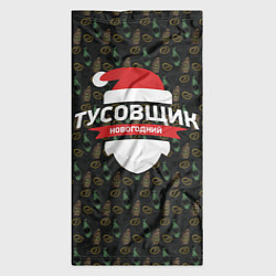 Бандана-труба Новогодний тусовщик, цвет: 3D-принт — фото 2