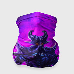 Бандана-труба Пурпурный, цвет: 3D-принт