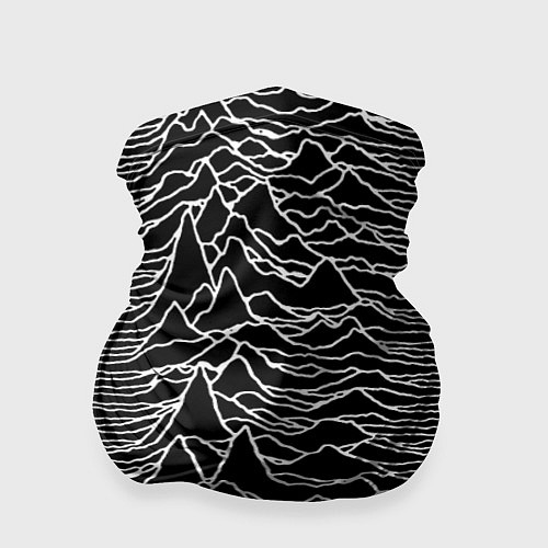 Бандана Joy Division: Unknown Pleasures / 3D-принт – фото 1