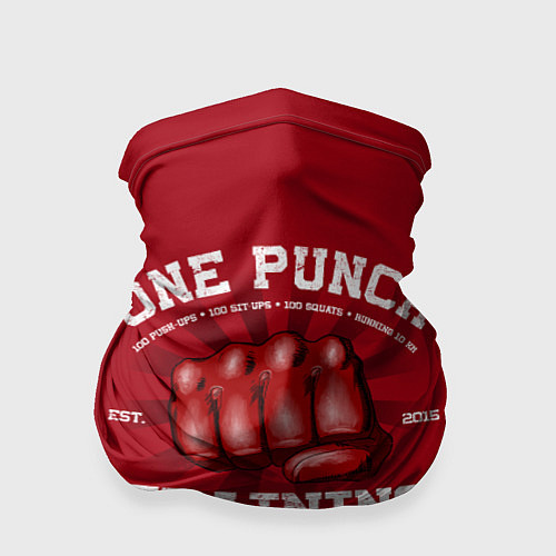 Бандана One Punch Gym / 3D-принт – фото 1
