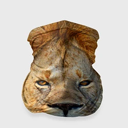 Бандана-труба Гордый лев, цвет: 3D-принт