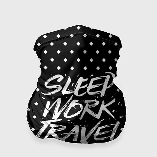 Бандана Sleep Work Travel Repeat / 3D-принт – фото 1