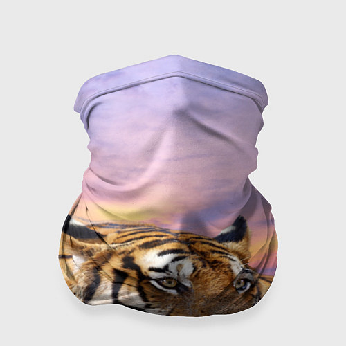 Бандана Тигр на закате / 3D-принт – фото 1