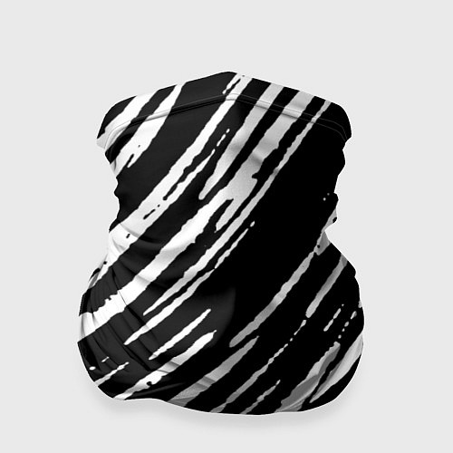 Бандана Black&White stroke / 3D-принт – фото 1