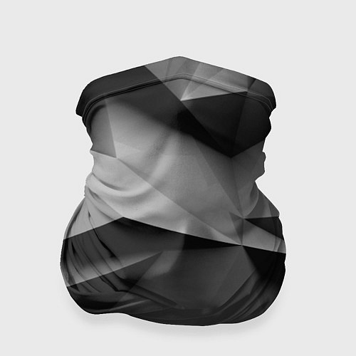 Бандана Gray abstraction / 3D-принт – фото 1