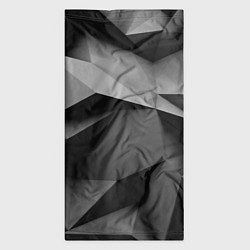 Бандана-труба Gray abstraction, цвет: 3D-принт — фото 2