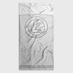 Бандана-труба Litecoin LTC, цвет: 3D-принт — фото 2