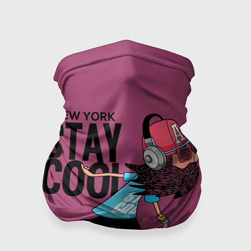 Бандана Stay Cool NY / 3D-принт – фото 1