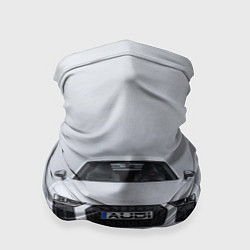 Бандана-труба Audi серебро, цвет: 3D-принт