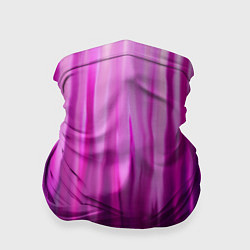 Бандана-труба Фиолетово-черные краски, цвет: 3D-принт