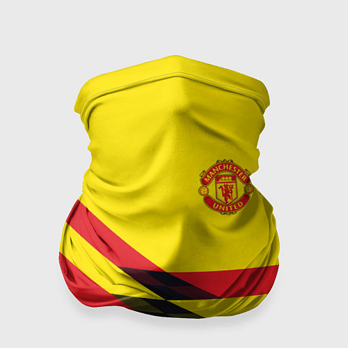 Бандана Man United FC: Yellow style / 3D-принт – фото 1