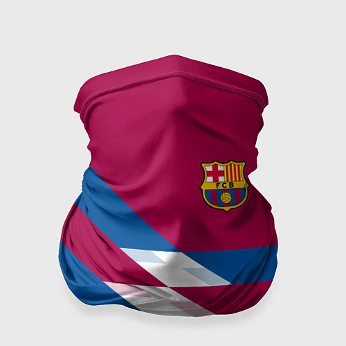 Бандана Barcelona FC: White style / 3D-принт – фото 1