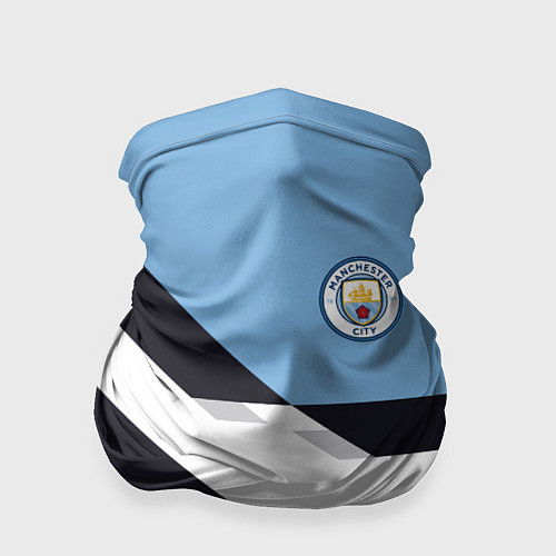 Бандана Manchester City FC: White style / 3D-принт – фото 1