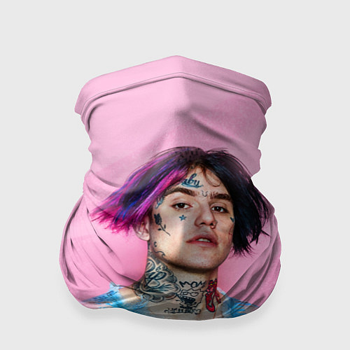 Бандана Lil Peep: Pink Style / 3D-принт – фото 1