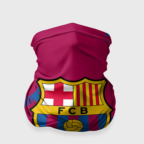 Бандана FC Barcelona: Purple & Blue / 3D-принт – фото 1