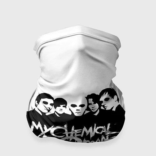 Бандана My Chemical Romance B&W / 3D-принт – фото 1