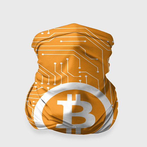 Бандана Bitcoin: Orange Network / 3D-принт – фото 1