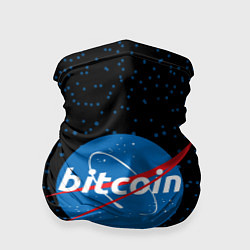 Бандана-труба Bitcoin NASA, цвет: 3D-принт