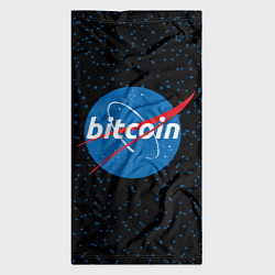 Бандана-труба Bitcoin NASA, цвет: 3D-принт — фото 2