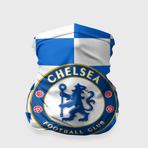 Бандана FC Chelsea: Grid / 3D-принт – фото 1