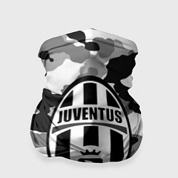 Бандана-труба FC Juventus: Camouflage, цвет: 3D-принт