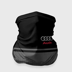 Бандана-труба Audi: Crey & Black, цвет: 3D-принт