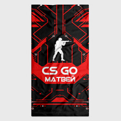 Бандана-труба CS:GO - Матвей, цвет: 3D-принт — фото 2