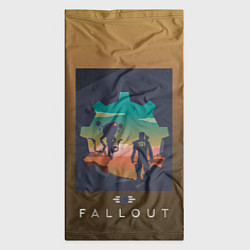 Бандана-труба Fallout: 101 Soldier, цвет: 3D-принт — фото 2