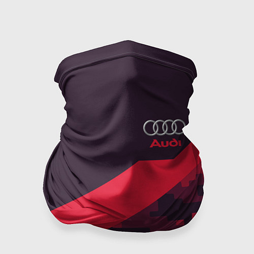 Бандана Audi: Red Pixel / 3D-принт – фото 1