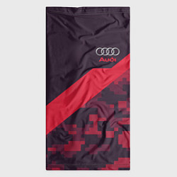 Бандана-труба Audi: Red Pixel, цвет: 3D-принт — фото 2