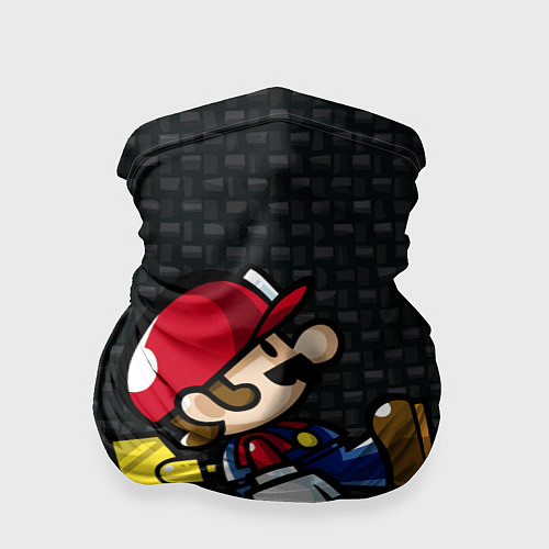 Бандана Super Mario: Black Brick / 3D-принт – фото 1