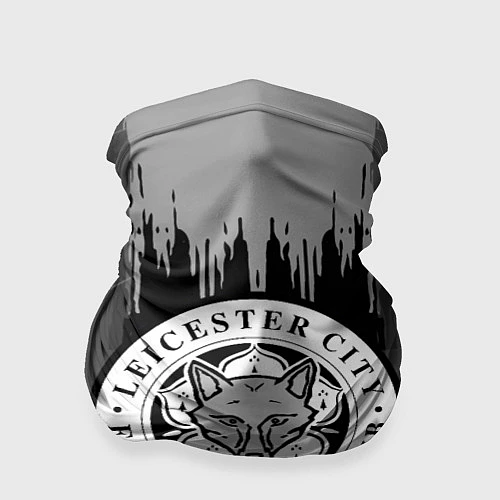 Бандана FC Leicester: Grey Abstract / 3D-принт – фото 1