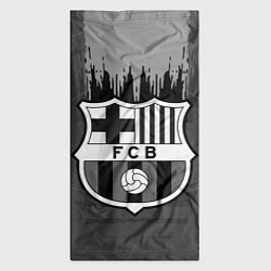 Бандана-труба FC Barcelona: Grey Abstract, цвет: 3D-принт — фото 2