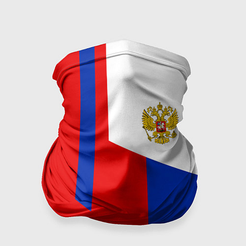 Бандана Russia: Geometry Tricolor / 3D-принт – фото 1