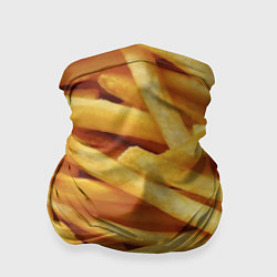 Бандана-труба Картофель фри, цвет: 3D-принт
