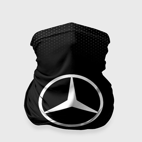 Бандана Mercedes: Black Abstract / 3D-принт – фото 1