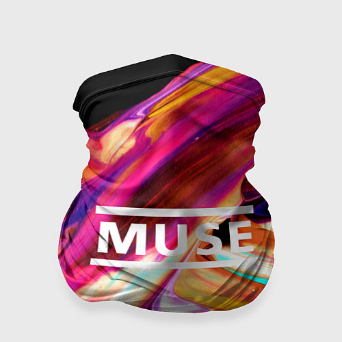 Бандана MUSE: Neon Colours / 3D-принт – фото 1